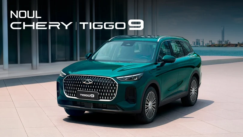 Noul CHERY TIGGO 9 – confort de primă clasă